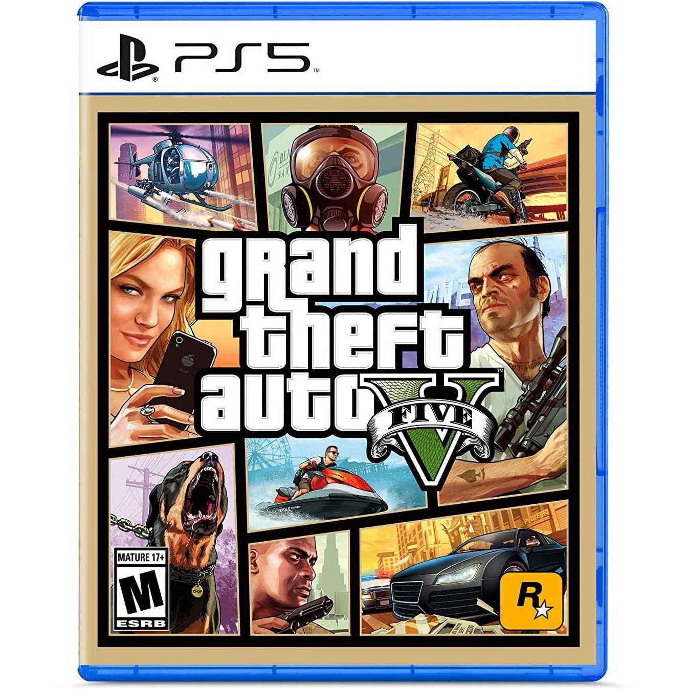 دیسک بازی Grand Theft Auto V (GTA V) برای پلی استیشن 5 استوک