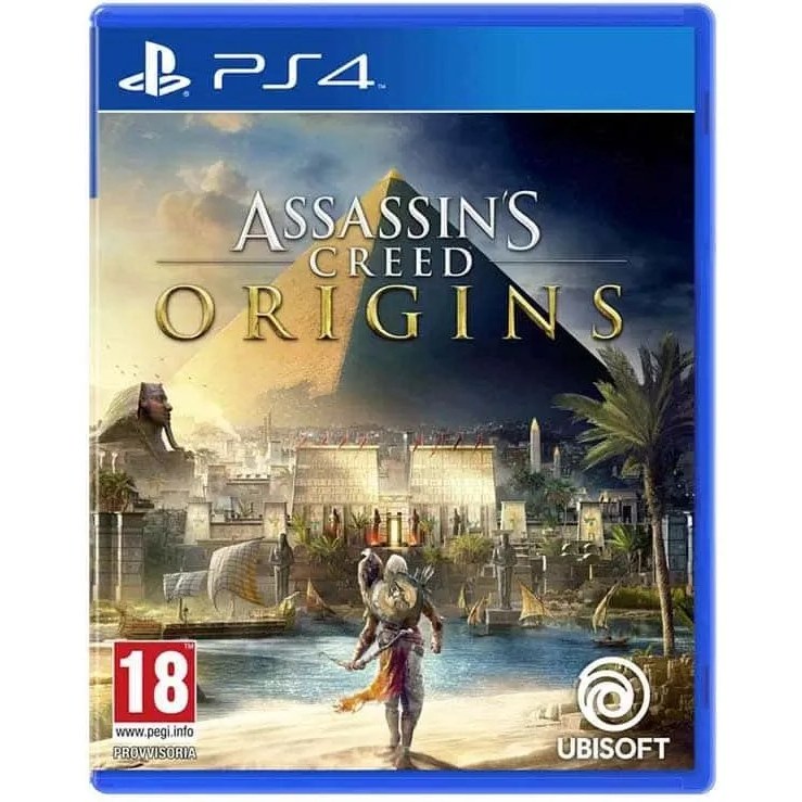 دیسک بازی Assassin’s Creed Origins ps 4  اساسین کرید اورجینس پلی استیشن 4 (کارکرده)