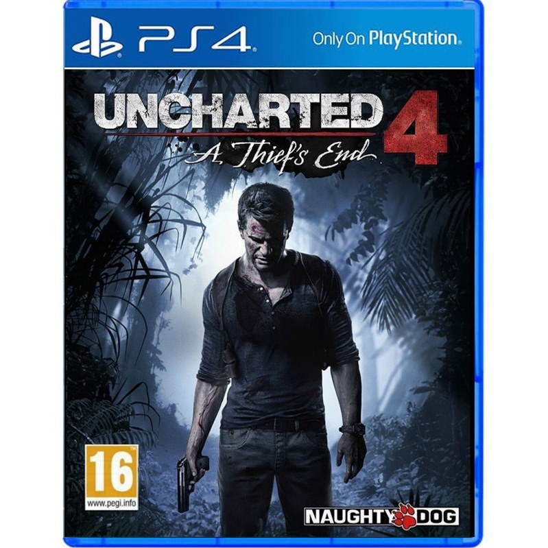 دیسک بازی Uncharted 4: A Thief's End برای PS4 کارکرده